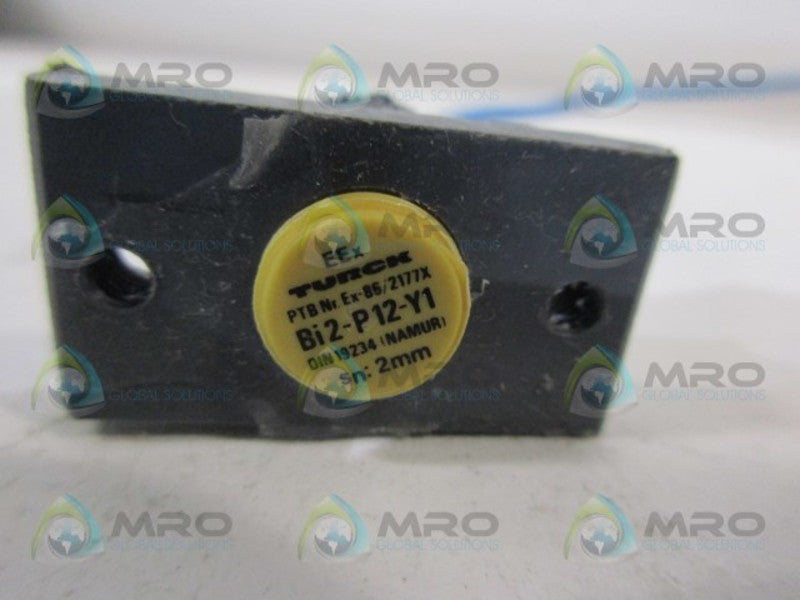 TURCK BI2-P12-Y1 PROXIMITY SENSOR  UNMP
