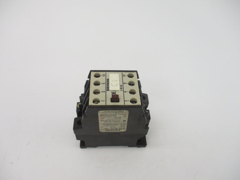 SIEMENS 3TB4010-0A 600VAC 10A NSNP