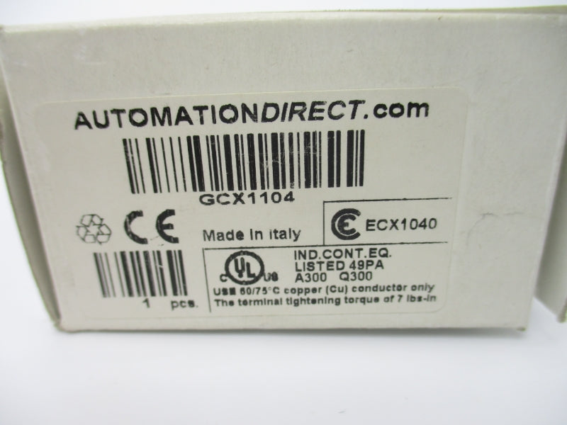 AUTOMATION DIRECT GCX1104 NSMP