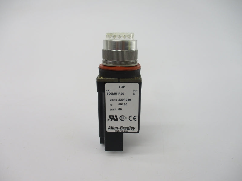 ALLEN BRADLEY 800MR-P26C SER. E 220/240V (WH) NSMP