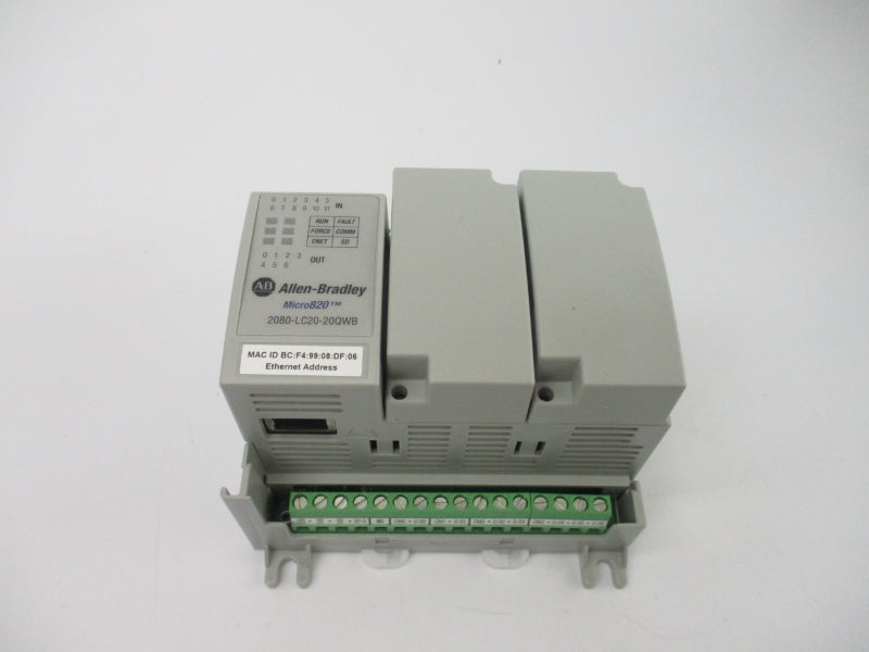 ALLEN BRADLEY 2080-LC20-20QWB SER. C F/W 12.011 24VAC/DC NSMP