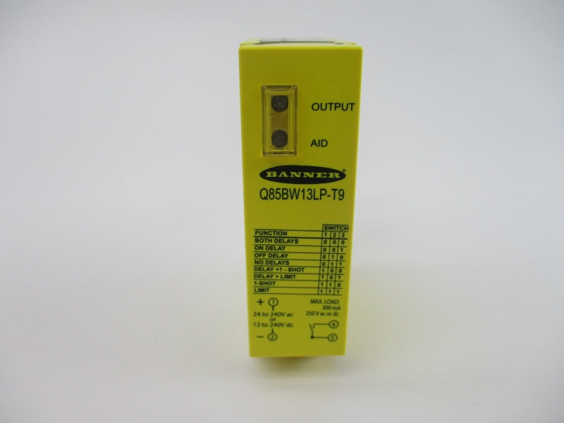 BANNER ENGINEERING Q85BW13LP-T9 35563 24-240VAC NSMP