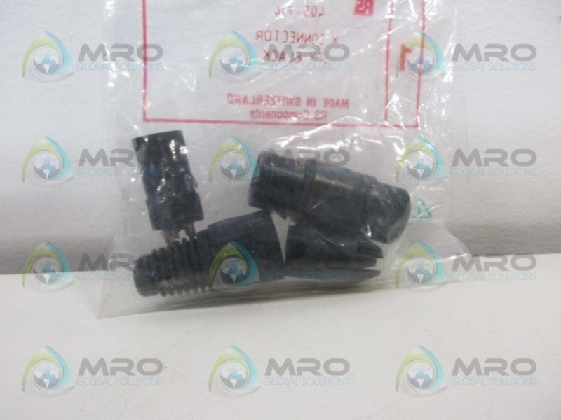 NEUTRIK 405-714 CONNECTOR 3FXB BLACK NSMP