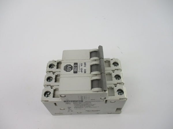 ALLEN BRADLEY 1492-CB3G200 SER. C 277VAC 20A UNMP