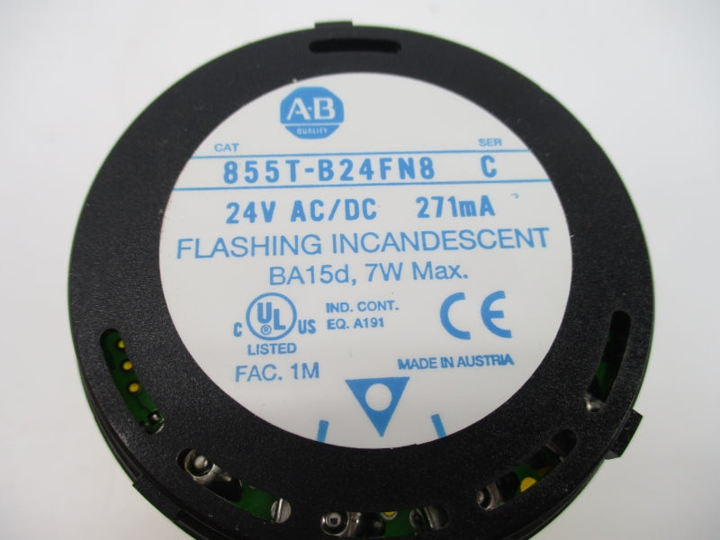 ALLEN BRADLEY 855T-B24FN8 SER. C 24VAC/DC NSNP