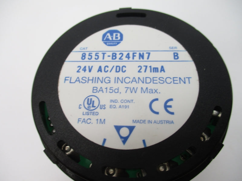 ALLEN BRADLEY 855T-B24FN7 SER. B 24VAC/DC NSNP