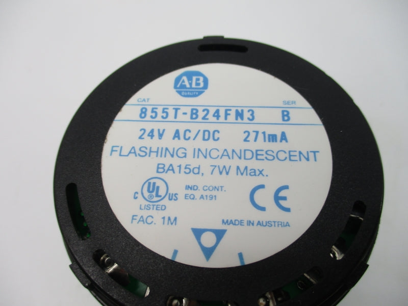 ALLEN BRADLEY 855T-B24FN3 SER. B 24VAC/DC NSMP