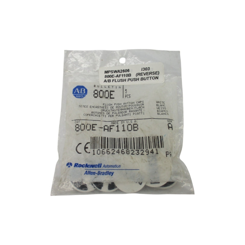 ALLEN BRADLEY 800E-AF110B SER. A (PKG OF 5) NSMP