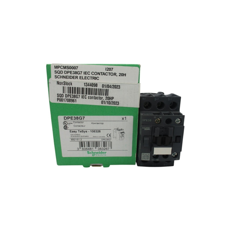 SCHNEIDER ELECTRIC DPE38G7 120V 52A NSMP