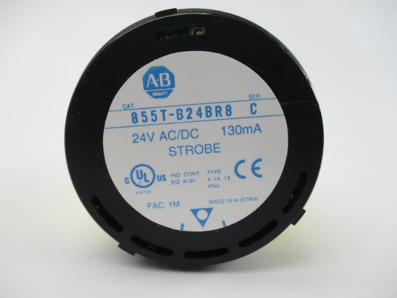ALLEN BRADLEY 855T-B24BR8 SER. C 24VAC/DC (WH) NSMP