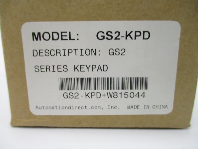 AUTOMATION DRIECT GS2-KDP NSMP