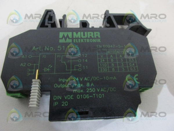 MURR ELEKTRONIK 51125 RELAY NSNP