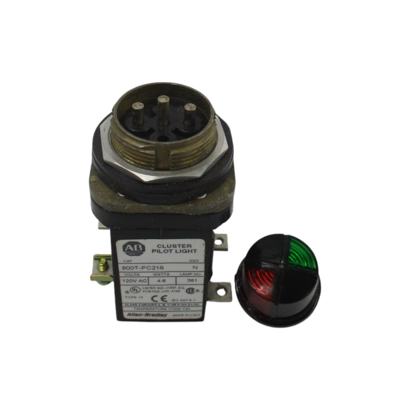 ALLEN BRADLEY 800T-PC216 SER. N 120VAC UNMP