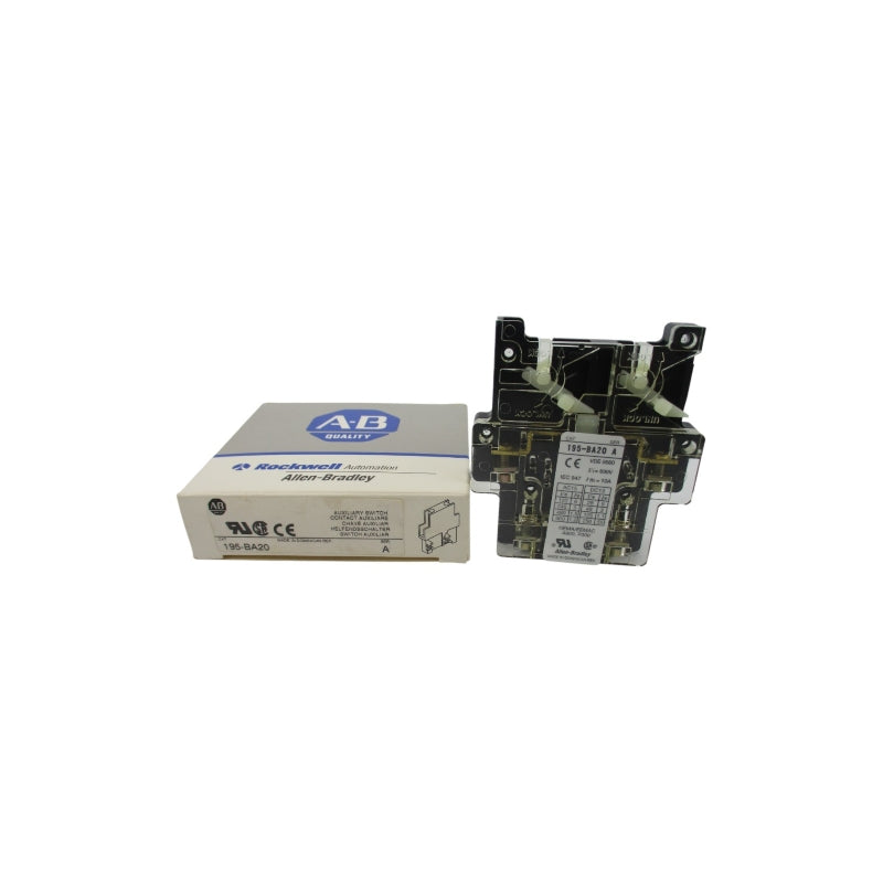 ALLEN BRADLEY 195-BA20 SER. A 600VAC 1.2A (GY/BL) NSMP