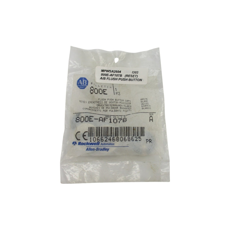 ALLEN BRADLEY 800E-AF107B SER. A (PKG OF 5) NSMP