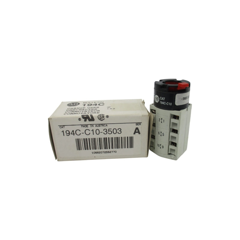 ALLEN BRADLEY 194C-C10-3502 SER. A (WH) NSMP