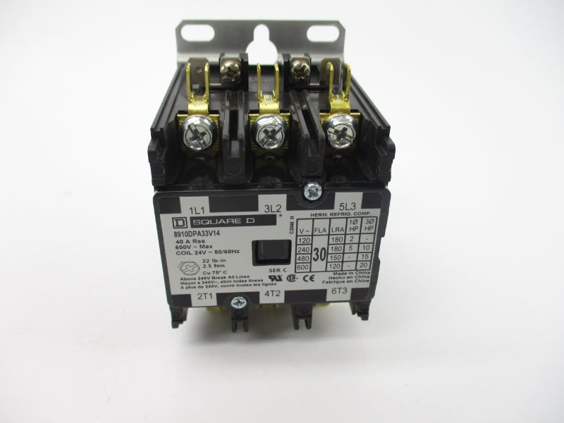 SQUARE D 8910DPA33V14 SER. C 24V 30A NSMP
