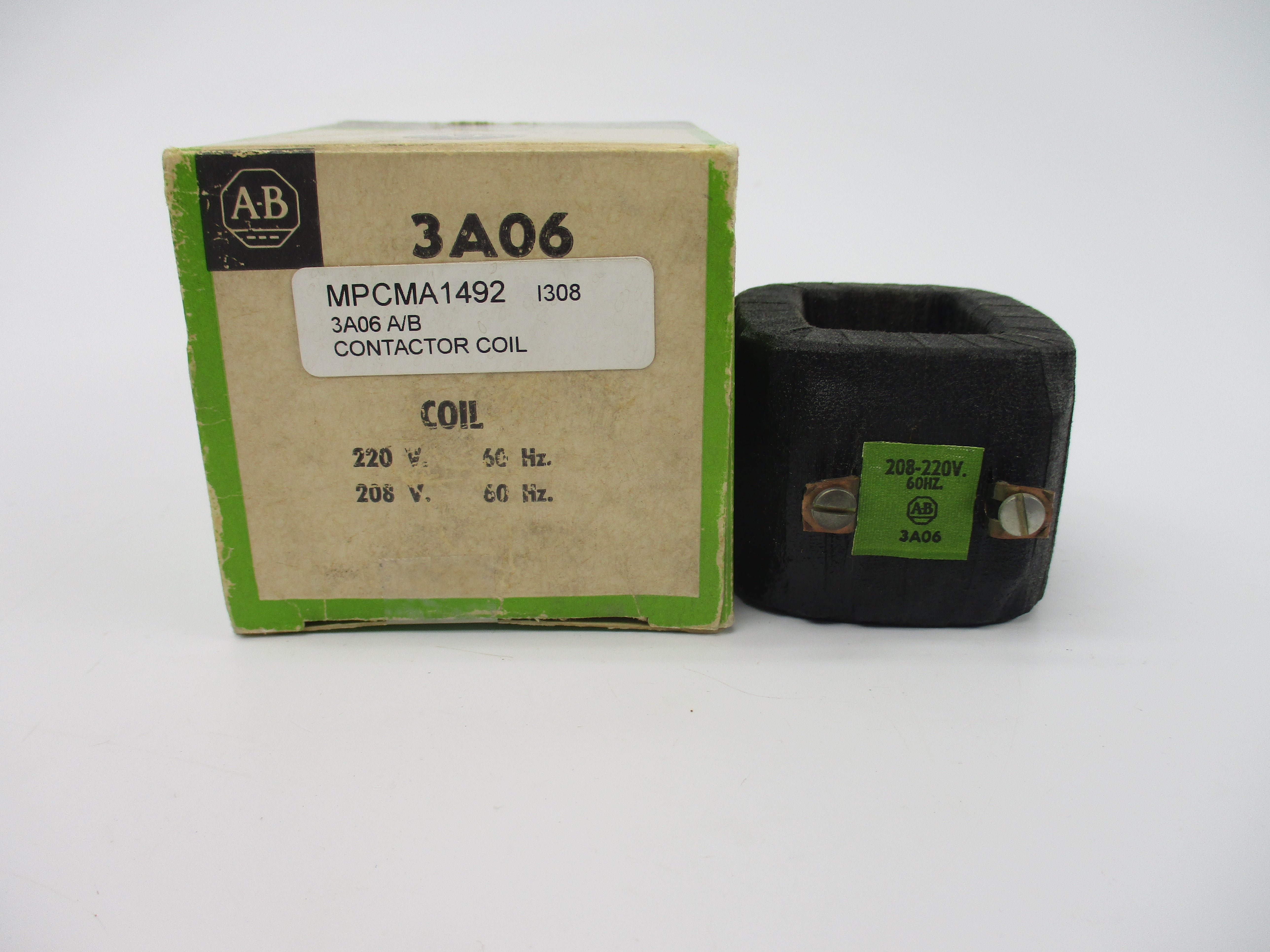 ALLEN BRADLEY 3A06 208/220V (BK/GR) NSMP