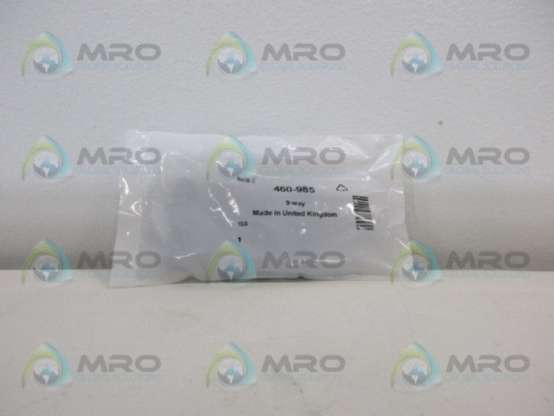 RS COMPONENTS 460-985 METAL BACKSHELL 9WAY DCONNECTOR NSMP