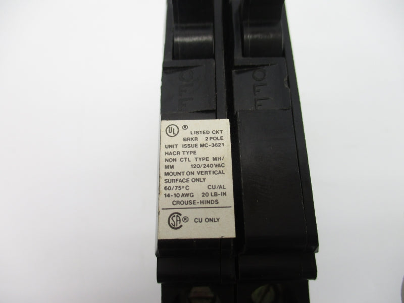 CROSUE HIND MH/MM1515 120/240VAC 15A NSNP
