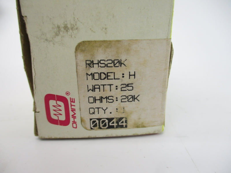 OHMITE RHS20K NSMP