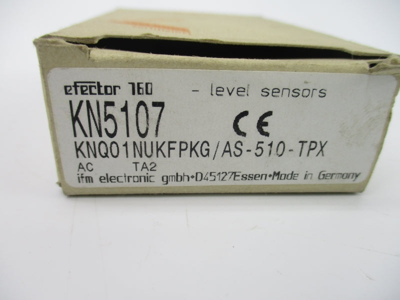 IFM EFECTOR KNQ01NUKFPKG/AS-510-TPX KN5107 10-36VDC NSMP