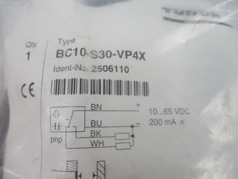 TURCK BC10-S30-VP4X 2506110 10-65VDC NSMP