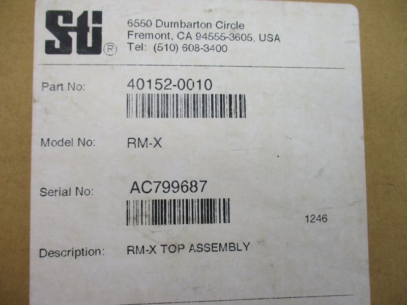 STI 40152-0010 RM-X 24VDC NSMP