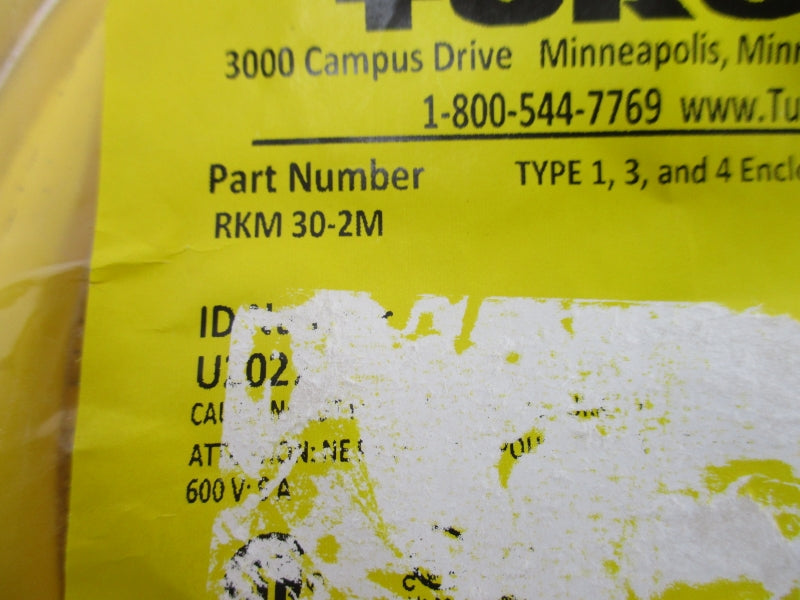 TURCK RKM30-2M 600VAC 9A NSMP