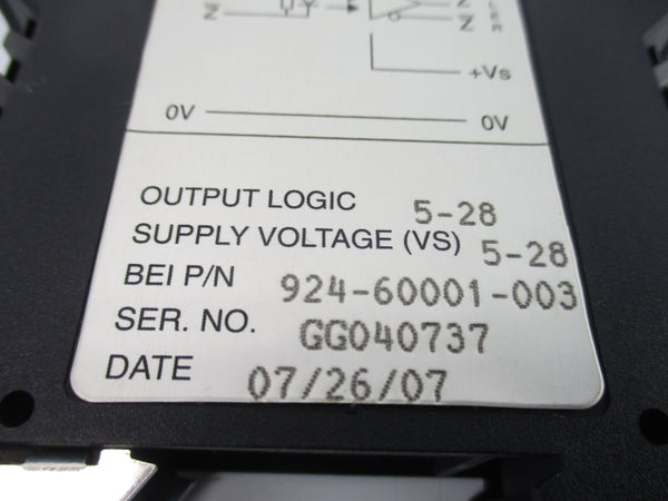 BEI 924-60001-003 EM-DR1-IC-5-TB-28V/V 5-28V NSNP