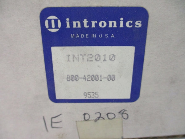 INTRONICS INT2010 800-42001-00 NSMP