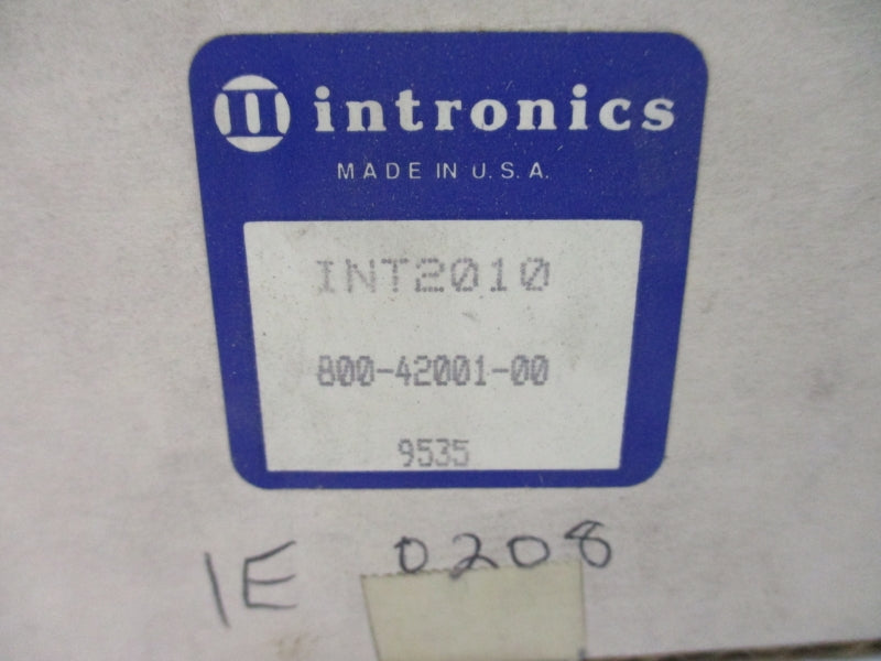 INTRONICS INT2010 800-42001-00 NSMP