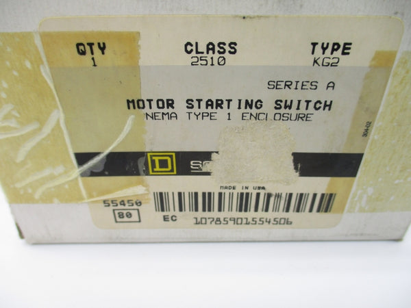 SQUARE D 2510KG2 SER. A 600VAC 30A NSMP