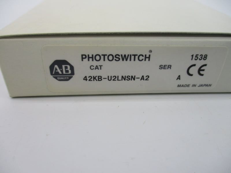 ALLEN BRADLEY 42KB-U2LNSN-A2 SER. A 12-24VDC (WH) NSMP