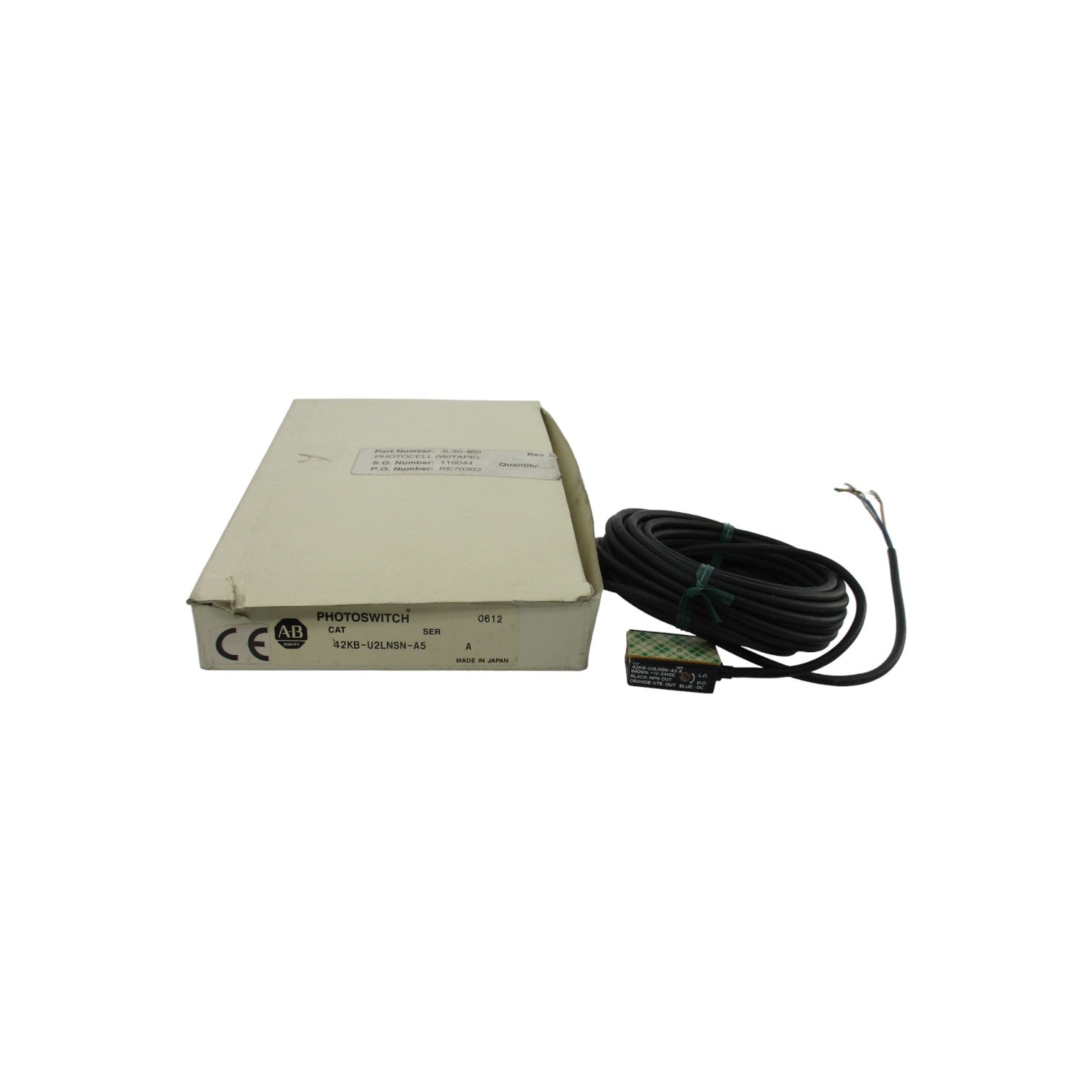 ALLEN BRADLEY 42KB-U2LNSN-A5 SER. A 12-24VDC (WH) NSMP