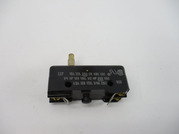 MICRO SWITCH BZ-RSX 480VAC 15A NSMP