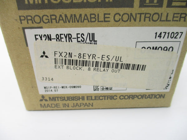 MITSUBISHI FX2N-8EYR-ES/UL 240VAC 2A NSMP
