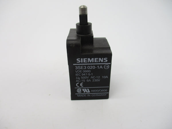 SIEMENS 3SE3020-1A 230V 6A NSMP