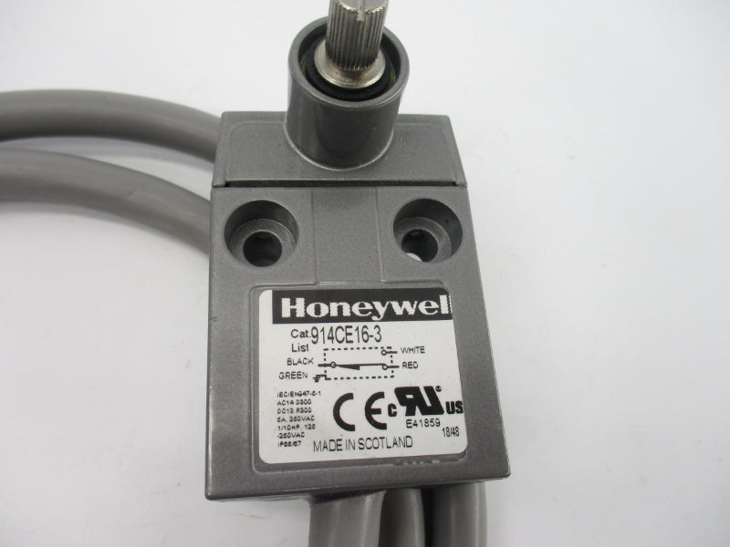 HONEYWELL 914CE16-3 250VAC 5A NSNP