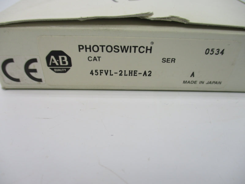 ALLEN BRADLEY 45FVL-2LHE-A2 SER. A 12-24VDC (WH) NSMP