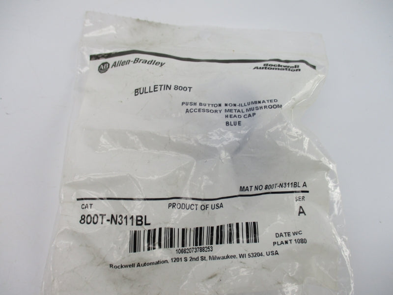 ALLEN BRADLEY 800T-N311BL SER. A NSMP