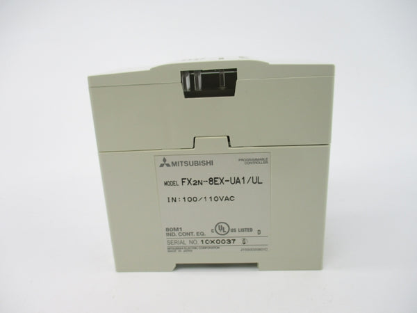 MITSUBISHI FX2N-8EX-UA1/UL 100/110VAC NSMP