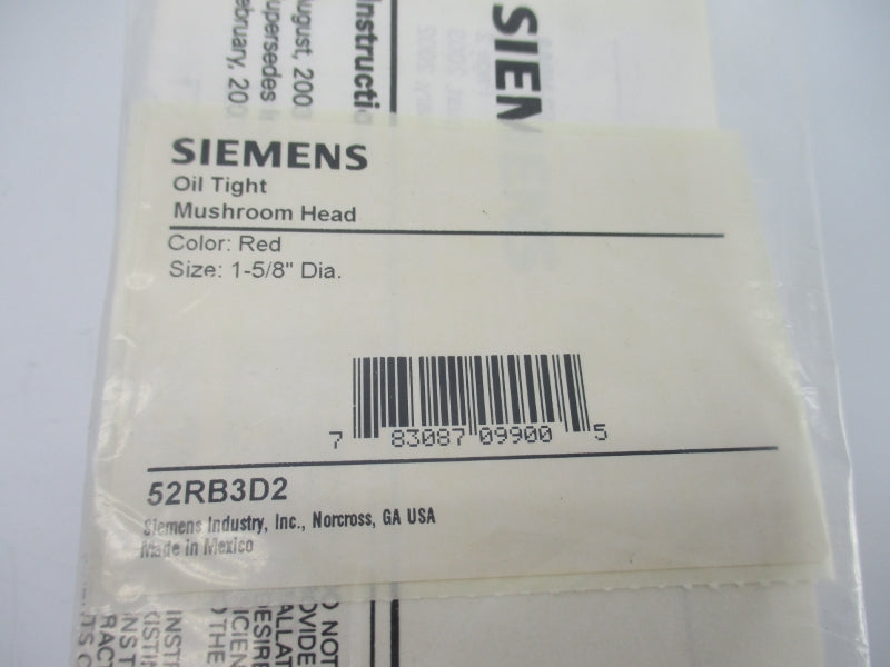 SIEMENS 52RB3D2 NSMP
