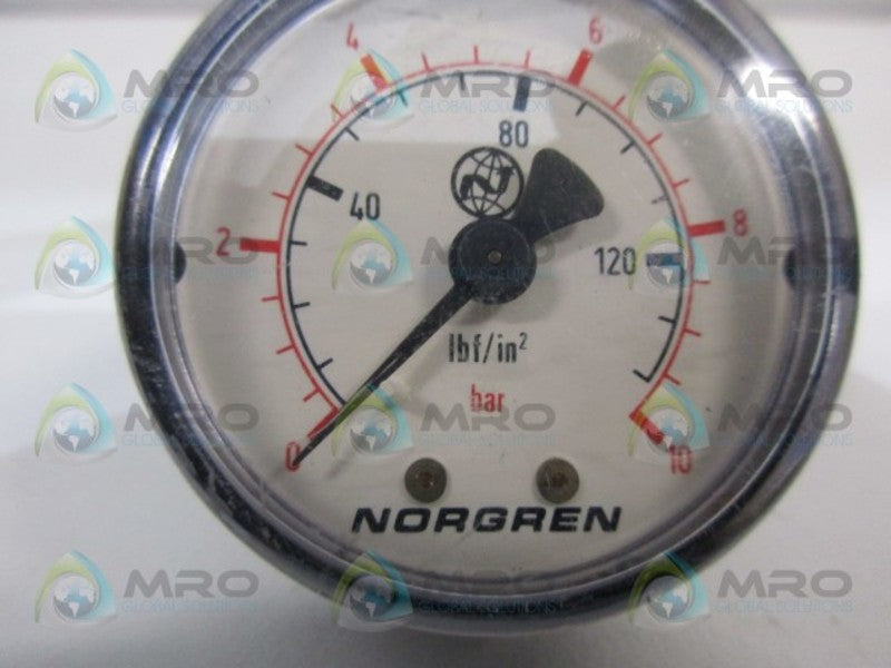 NORGREN IBF/IN2 PRESSURE GAUGE NSMP
