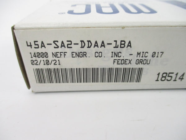 MAC 45A-SA2-DDAA-1BA 24VDC 120PSI NSMP