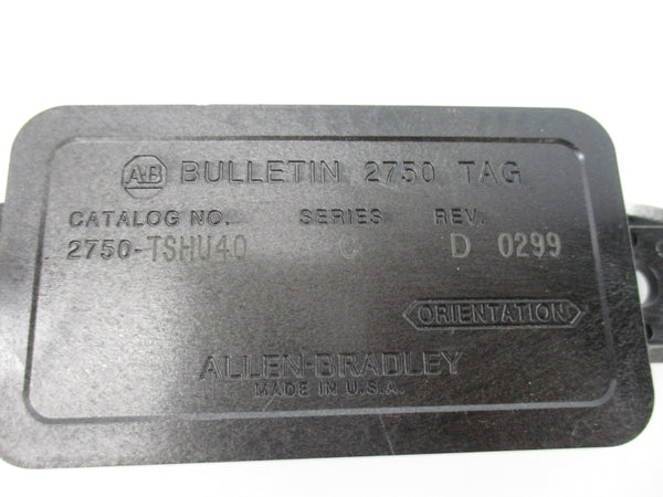 ALLEN BRADLEY 2750-TSHU40 SER. C NSNP