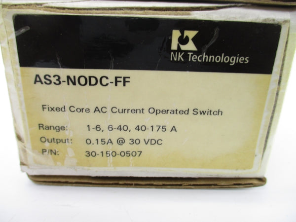 NK TECHNOLLOGIES AS3-NODC-FF 30VDC 0.15A NSMP