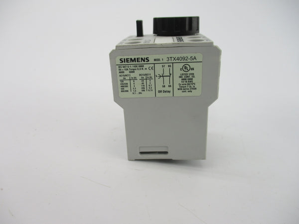 SIEMENS 3TX4092-5A 690V 10A NSMP