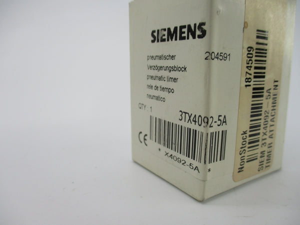 SIEMENS 3TX4092-5A 690V 10A NSMP