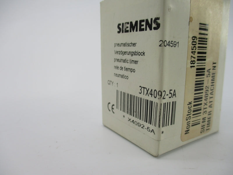 SIEMENS 3TX4092-5A 690V 10A NSMP